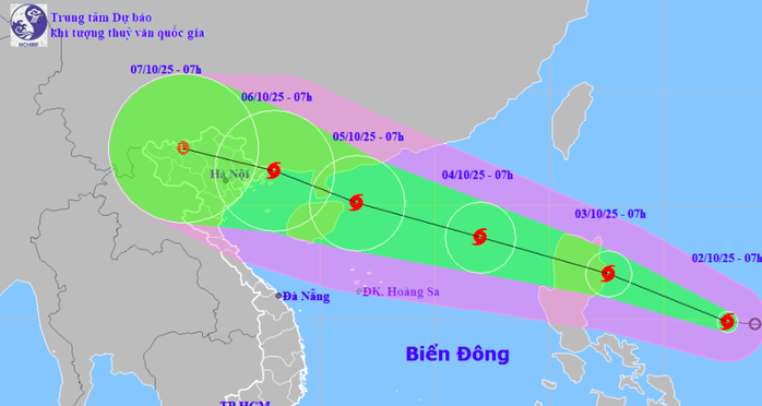 Áp thấp nhiệt đới mạnh lên thành bão Matmo, hướng vào khu vực nào ở nước ta? - 1