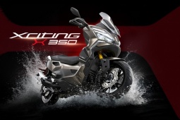 Xe ga 321cc mới thiết kế thể thao, chạy hơn 400 km mới lo đổ xăng