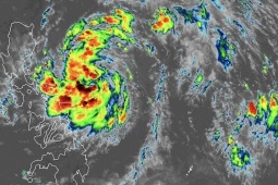 Thế giới - Ảnh vệ tinh khu vực bão Matmo sắp đổ bộ