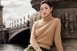Lương Thùy Linh liên tục diện đồ hàng hiệu trên phố Paris, London