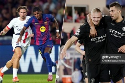 Nghẹt thở phút 90+: Barcelona – Rashford ăn mừng sớm & “cái tát” từ PSG, Man City khóc thét