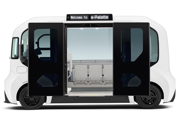 Toyota bắt đầu bán E-Palette: Chiếc mini-bus có thể thành quán cà phê, rạp phim di động - 2