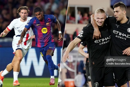 Nghẹt thở phút 90+: Barcelona – Rashford ăn mừng sớm & “cái tát” từ PSG, Man City khóc thét