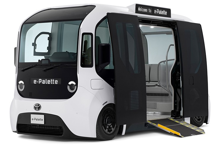 Thiết kế ngoại thất Toyota&nbsp;E-Palette.