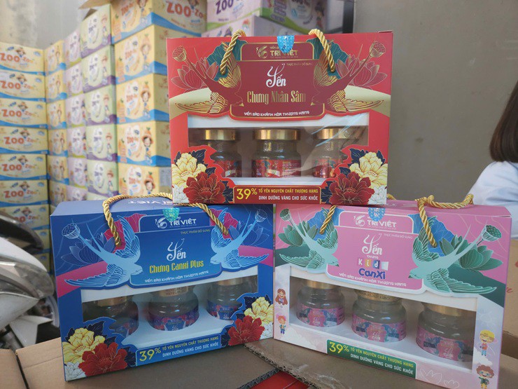 Các sản phẩm khác như yến chưng Kids Canxi hay yến chưng đường phèn cũng có hàm lượng protein thấp hơn chỉ tiêu công bố từ 10–20%