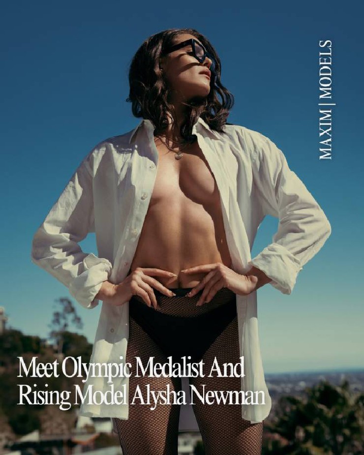 Newman ngoài là VĐV còn là một người mẫu ảnh