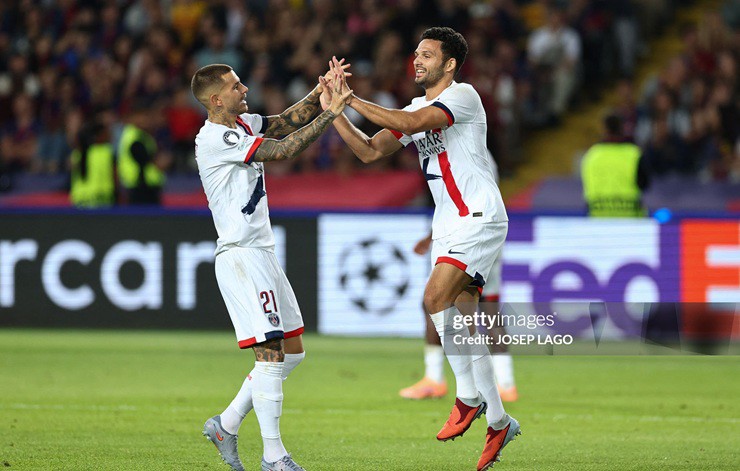 Ramos lập công mang về chiến thắng kịch tính cho PSG trước Barcelona