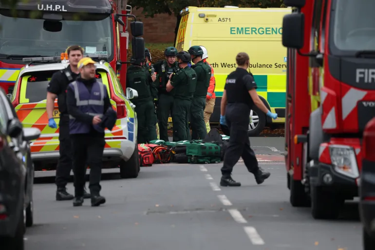 Hiện trường vụ tấn công (ảnh: Daily Mail)