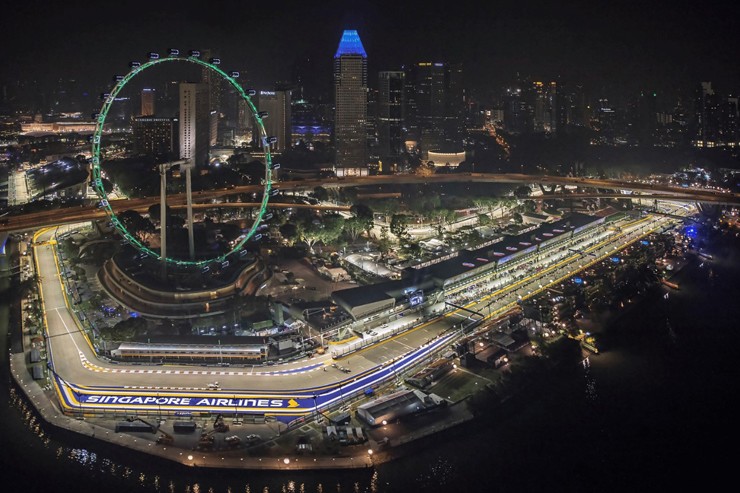 Singapore GP là một trong những sự kiện khắc nghiệt nhất mùa giải