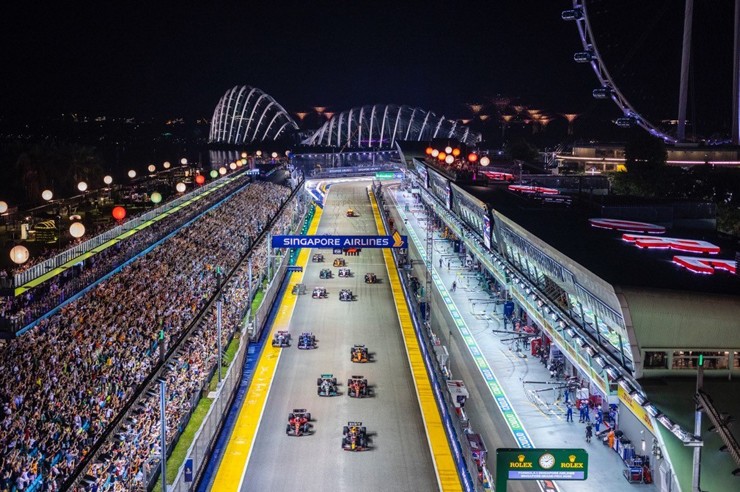 Đã có 15 chặng Singapore GP trong lịch sử F1