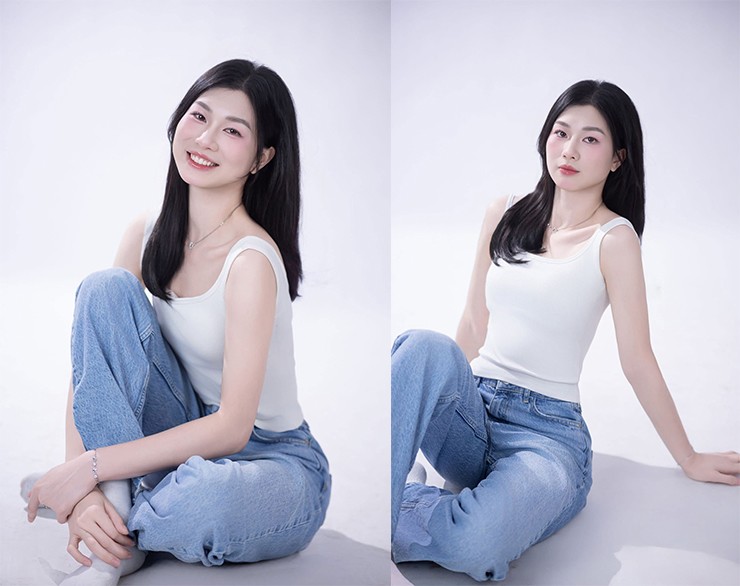 Nhan sắc và vóc dáng nổi bật của Phạm Thị Hiền