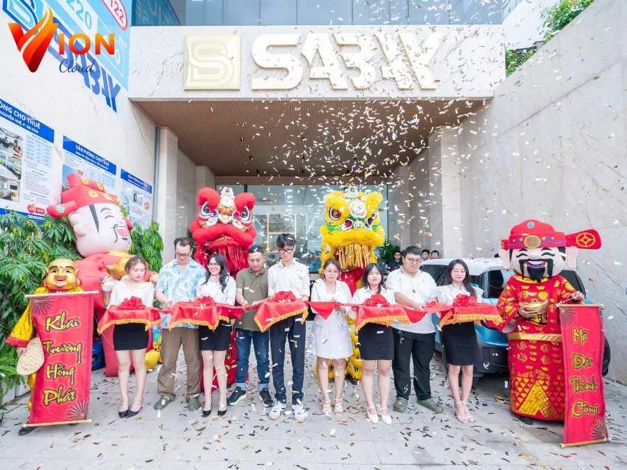 Nghi thức cắt băng chính thức đánh dấu sự khởi đầu của VION CLOUD