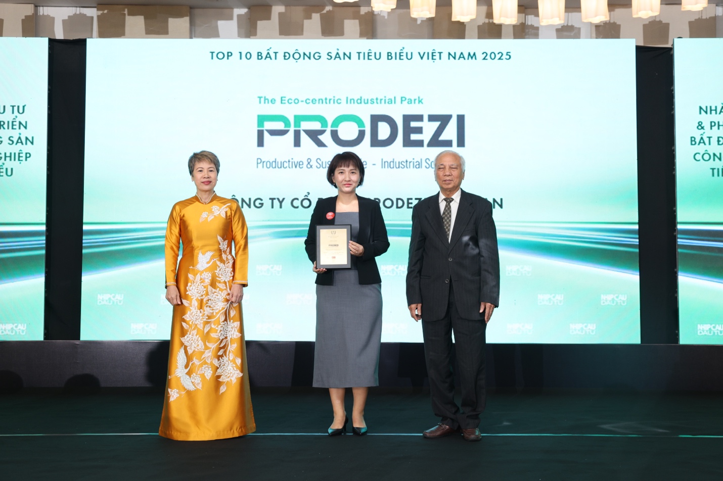 Công ty Cổ phần Prodezi Long An (Prodezi) vinh dự được xướng tên trong Top 10 Doanh nghiệp Bất động sản tiêu biểu Việt Nam 2025.