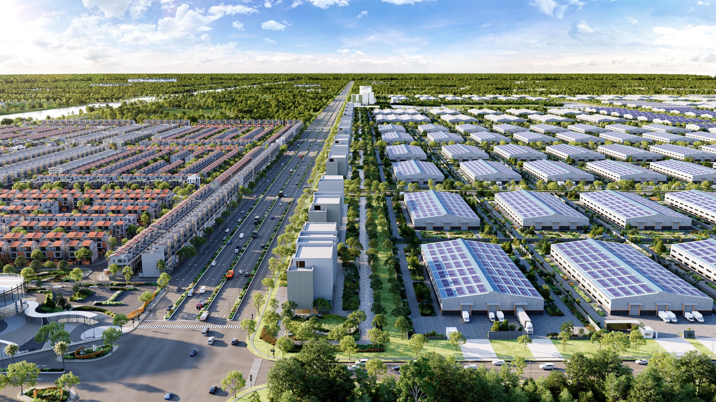 LA Home là mảnh ghép chiến lược, hoàn chỉnh hệ sinh thái công nghiệp - đô thị cộng sinh, bảo đảm hiệu quả tổng thể từ vận hành đến chất lượng sống.