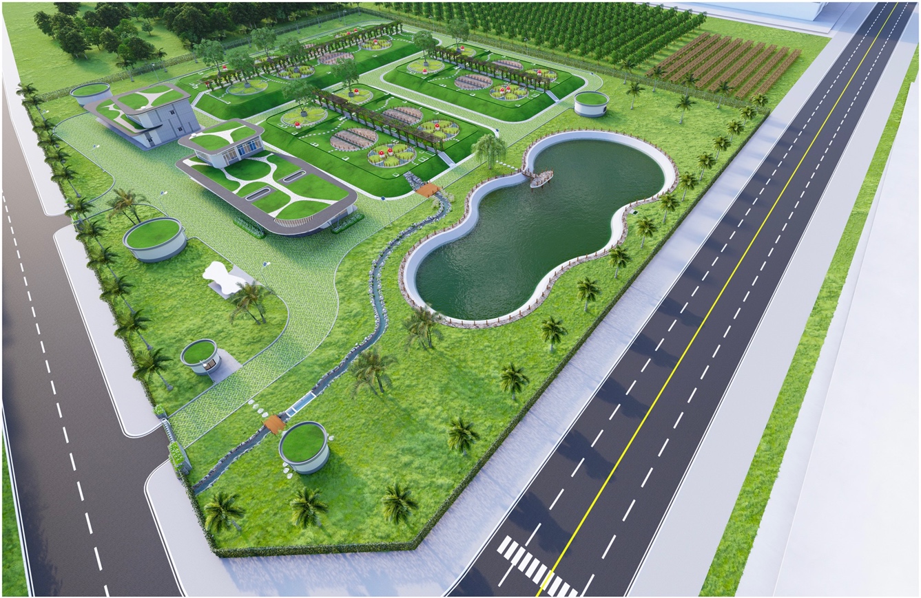 Hệ thống xử lý bảo đảm 100% nước thải được xử lý đạt chuẩn và tái sử dụng hiệu quả.
