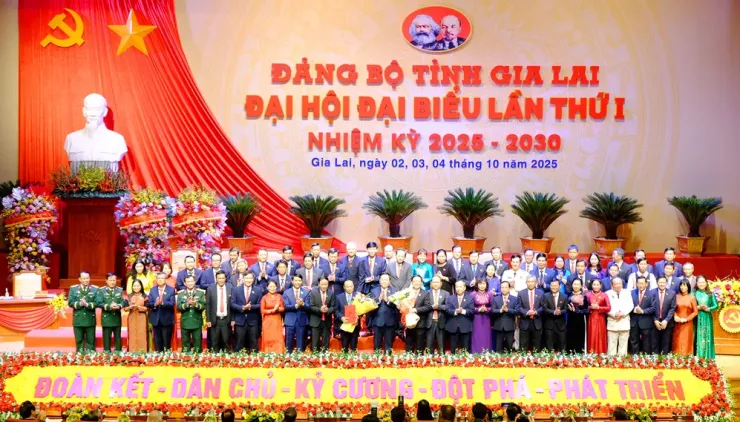 Đại hội Đảng bộ tỉnh Gia Lai nhiệm kỳ 2025-2030