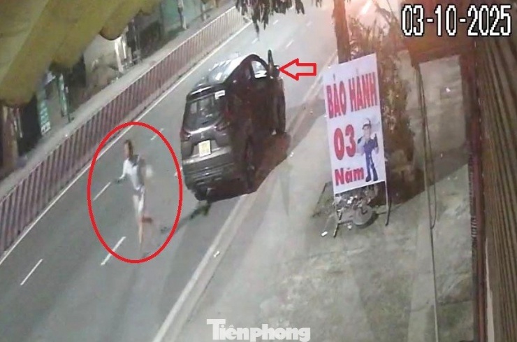 Tài xế chạy bộ theo đối tượng tri hô cướp