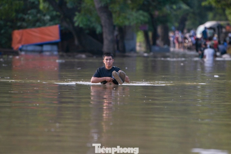 Ngập lụt có khả năng tái diễn ở nhiều đô thị miền Bắc do mưa bão Matmo.