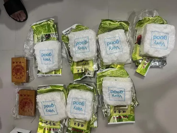 Tang vật bị công an thu giữ. Ảnh: CA