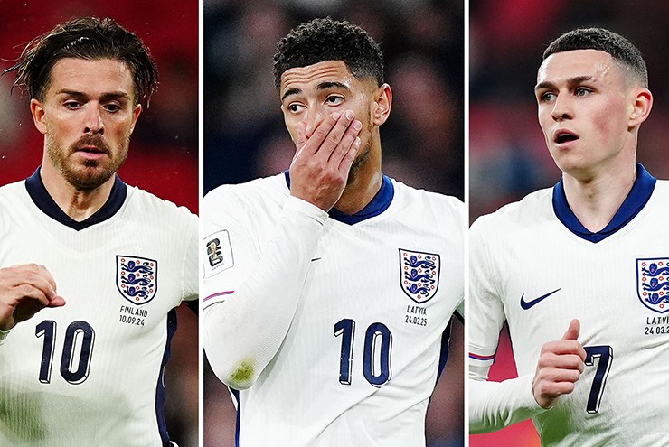Tin mới nhất bóng đá tối 3/10: Đội tuyển Anh gạch tên Bellingham, Grealish và Foden