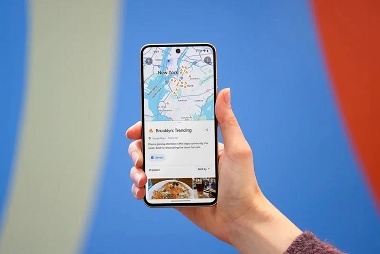 Google Maps vừa có những thay đổi về giao diện sử dụng.