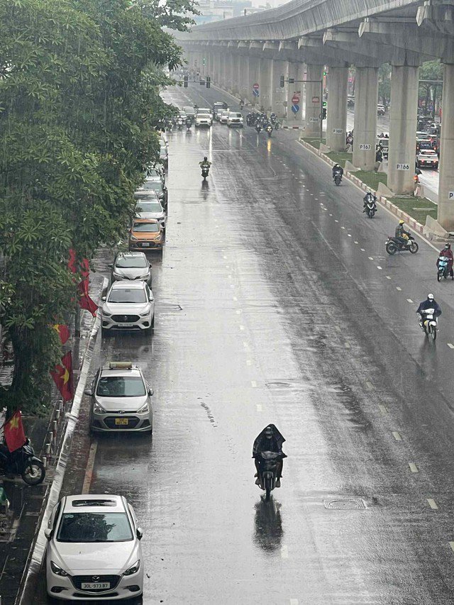 Theo dự báo thời tiết, sắp tới Bắc Bộ và Bắc Trung Bộ lại có mưa lớn diện rộng. Ảnh: T.H