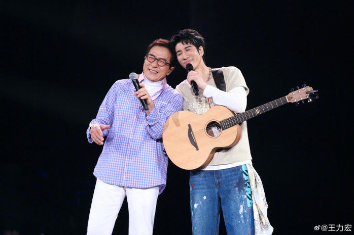 Vương Lực Hoành cảm ơn sự xuất hiện của Thành Long