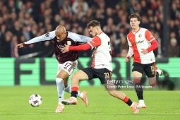 Video bóng đá Feyenoord - Aston Villa: Bùng nổ hiệp 2, tranh cãi trọng tài (Europa League)