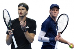 Thể thao - Tennis đỉnh cao châu Á: Rublev dừng bước sớm, Medvedev thắng thuyết phục