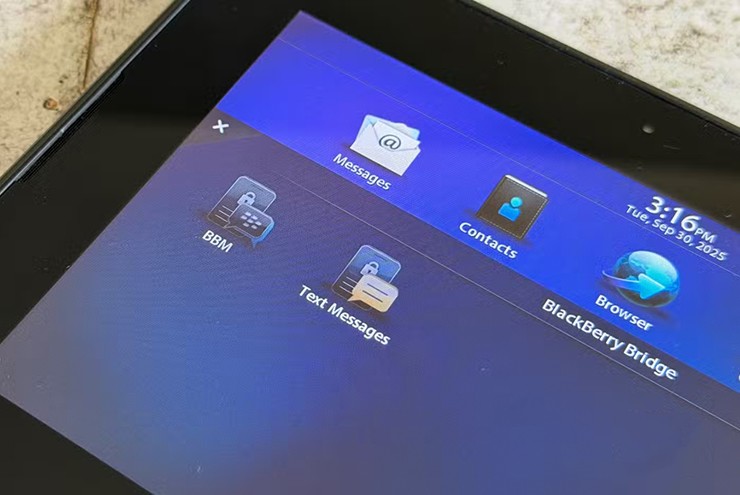 PlayBook gặp nhiều khó khăn dù đã đi trước thời đại.