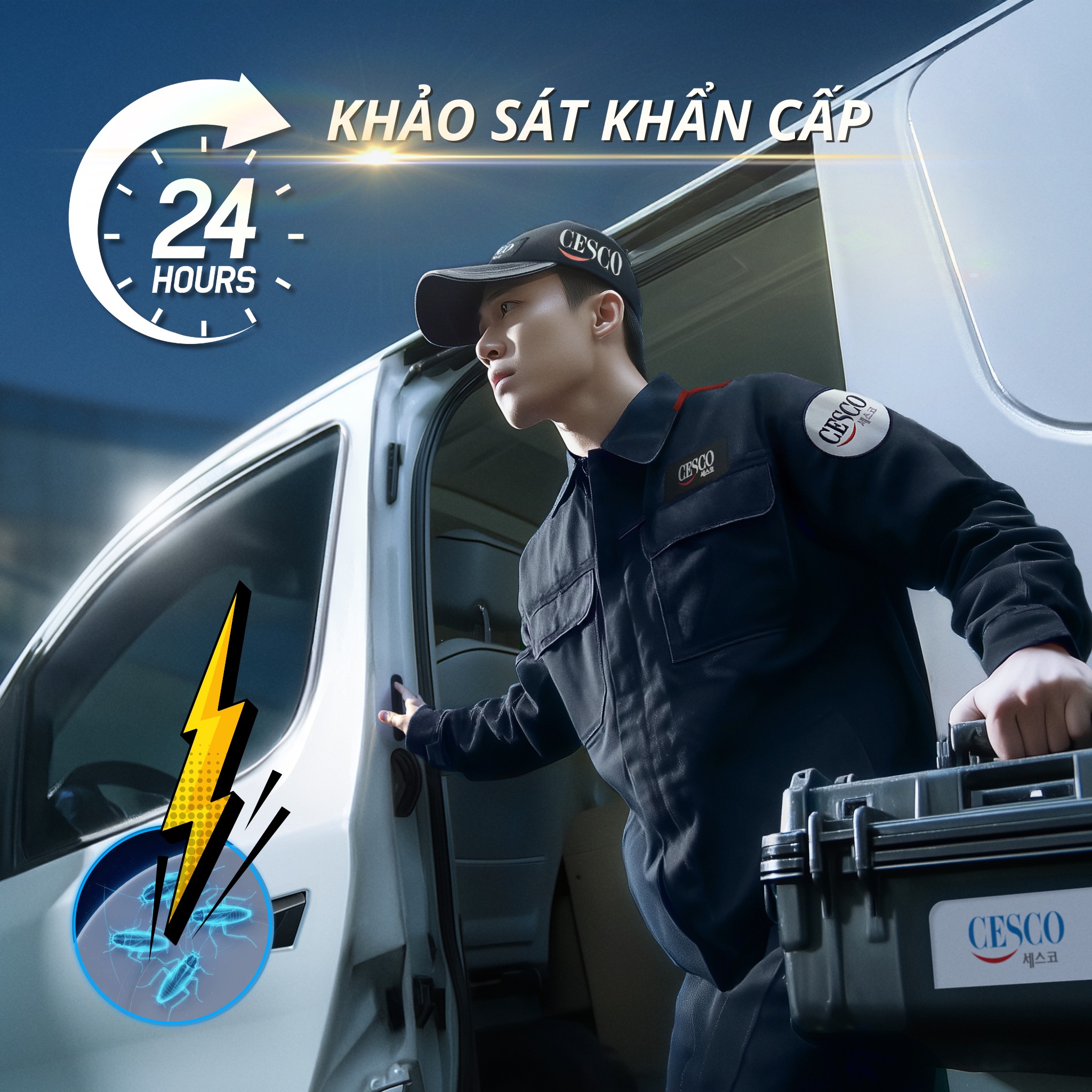 Dịch vụ Khảo Sát &amp; Chẩn Đoán Khẩn Cấp trong vòng 24 Giờ đã có mặt tại Việt Nam