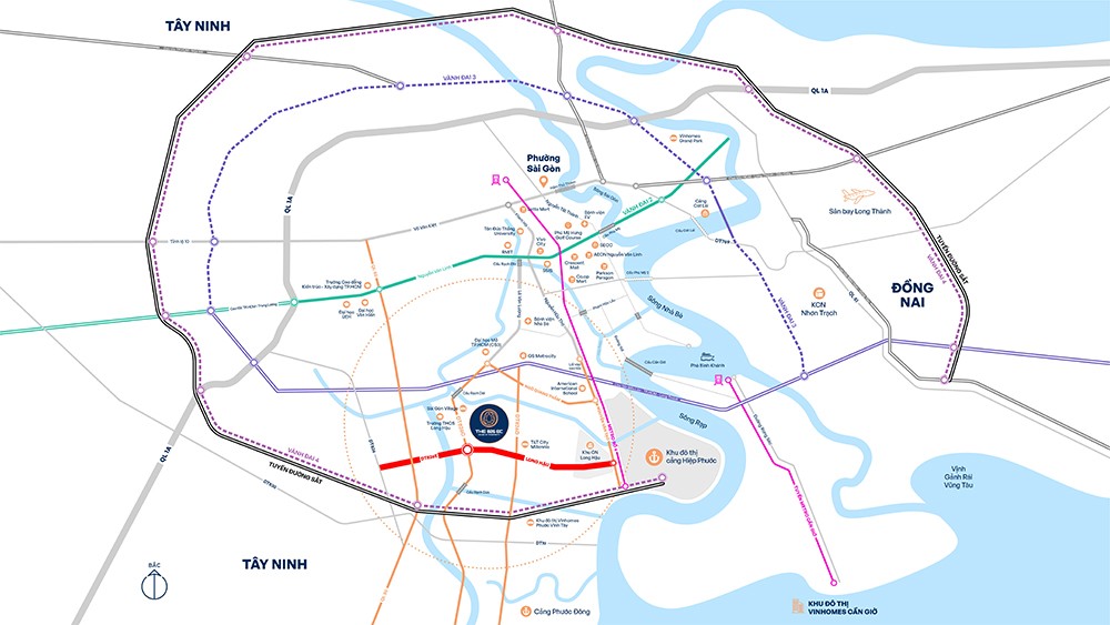 Hưởng lợi từ bộ tứ gồm cao tốc &amp; vành đai - sân bay - cảnh biển - KCN xanh Long Hậu, dự án The 826 EC hứa hẹn bứt tốc, trở thành tâm điểm đầu tư - an cư hàng đầu tại Nam Sài Gòn.