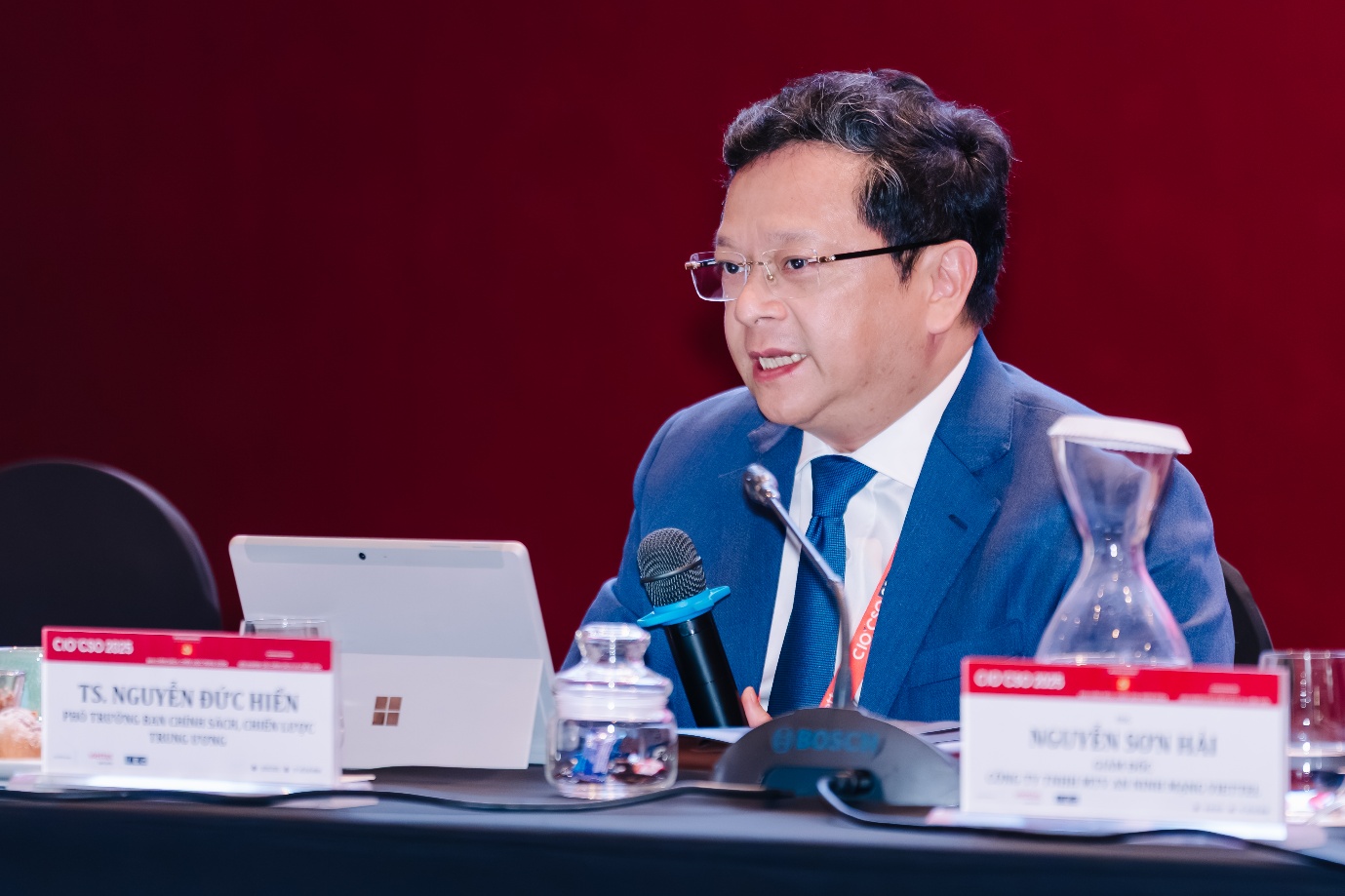 TS. Nguyễn Đức Hiển tại Phiên lãnh đạo cấp cao