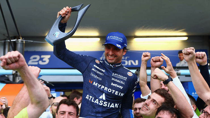 Williams nắm chắc vị trí thứ 5 với 101 điểm