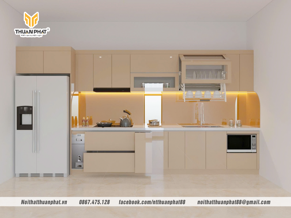 Tối ưu không gian với tủ bếp inox chất lượng từ Nội Thất Thuận Phát - 1