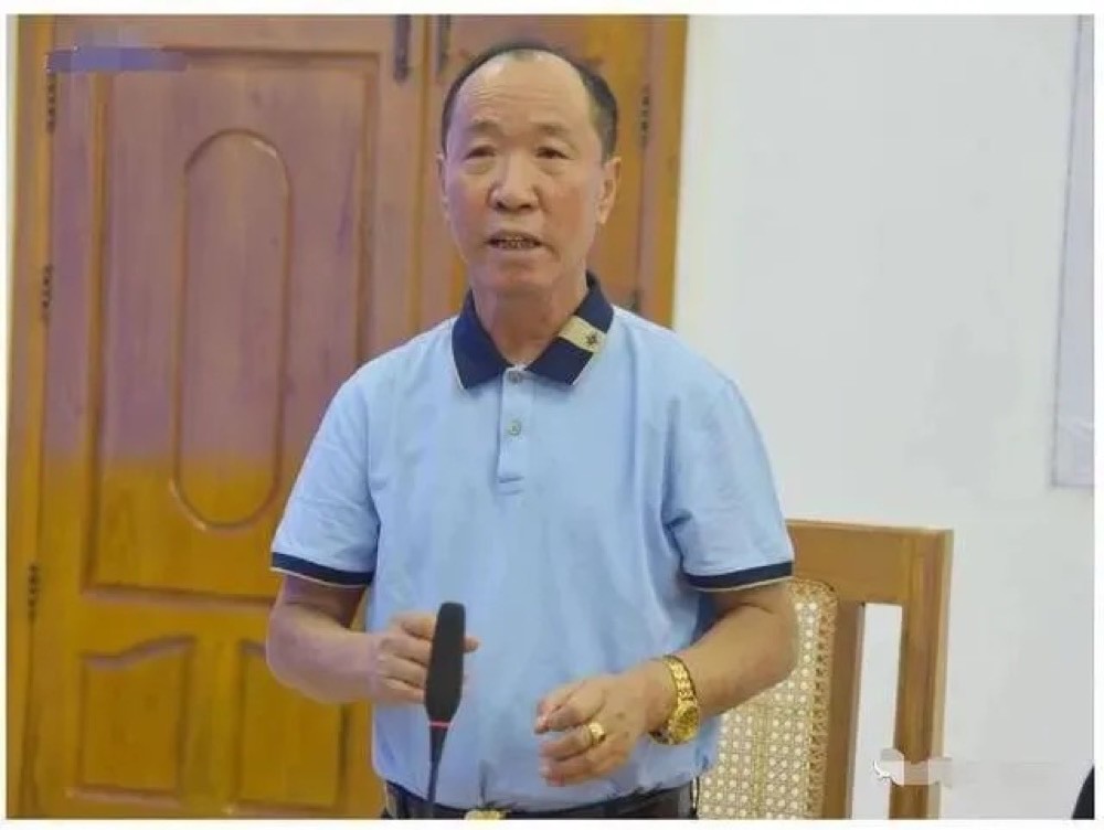 Minh Học Xương được coi là người đứng đầu gia tộc họ Minh ở Kokang, Myanmar. Ảnh: QQ News.