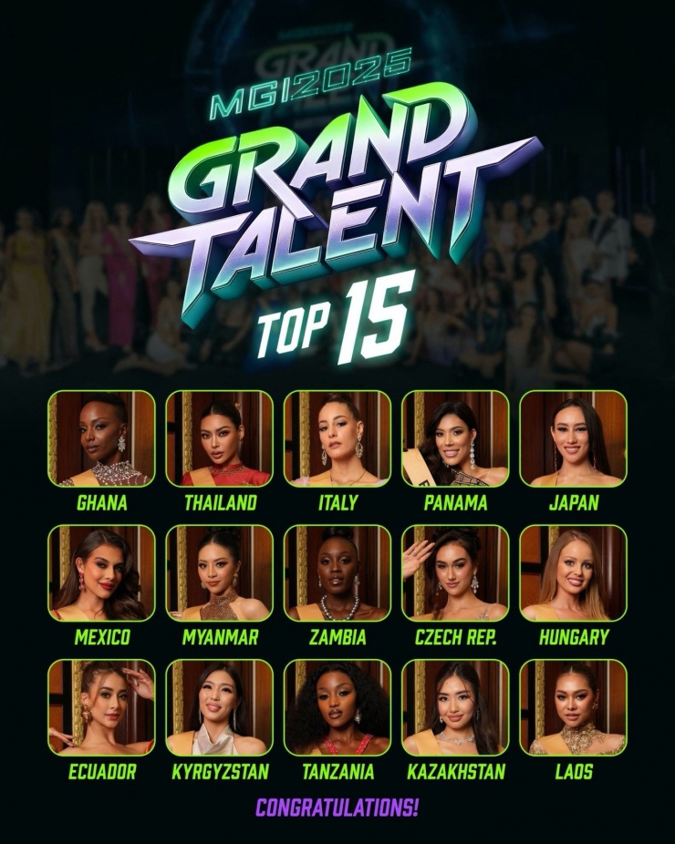 Miss Grand International 2025: Yến Nhi vắng mặt trong Top 15 phần thi phụ đầu tiên - 7