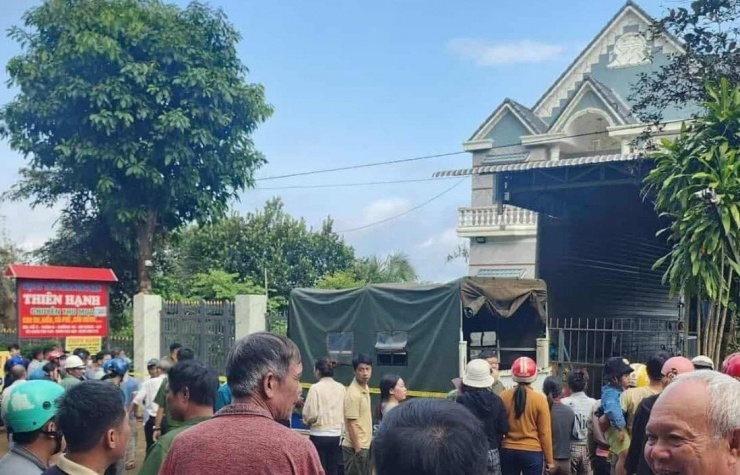 Căn nhà nơi xảy ra vụ việc