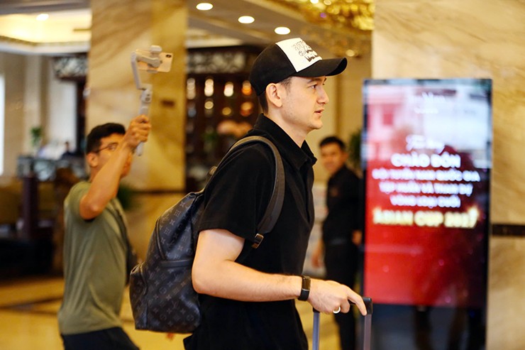 Trong khi thủ thành Đặng Văn Lâm tỏ ra khá háo hức khi được trở lại khoác áo ĐT Việt Nam sau thời gian dài vắng bóng.