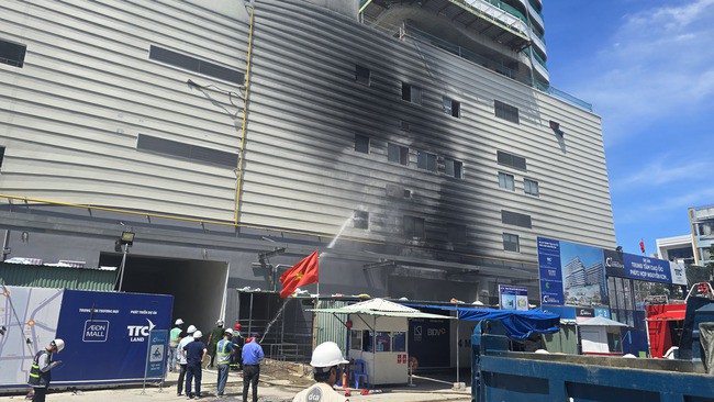 Cháy tại công trường cao ốc phức hợp Nguyễn Kim, hàng trăm công nhân sơ tán khẩn cấp - 4