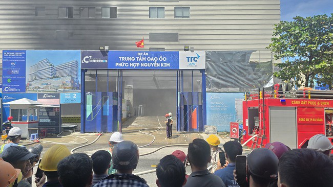 Cháy tại công trường cao ốc phức hợp Nguyễn Kim, hàng trăm công nhân sơ tán khẩn cấp - 7