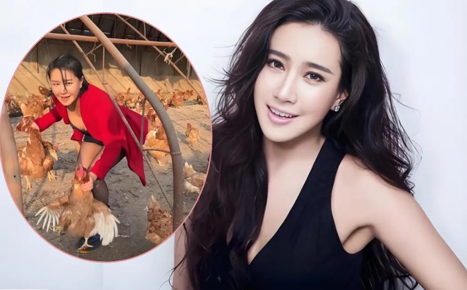 Trương Noãn Nhã thời trẻ và hiện tại. Ảnh: QQ