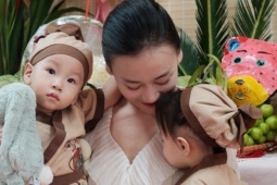 Lan Phương lạc quan sau ly hôn chồng Tây, Phương Oanh hạnh phúc bên 2 con