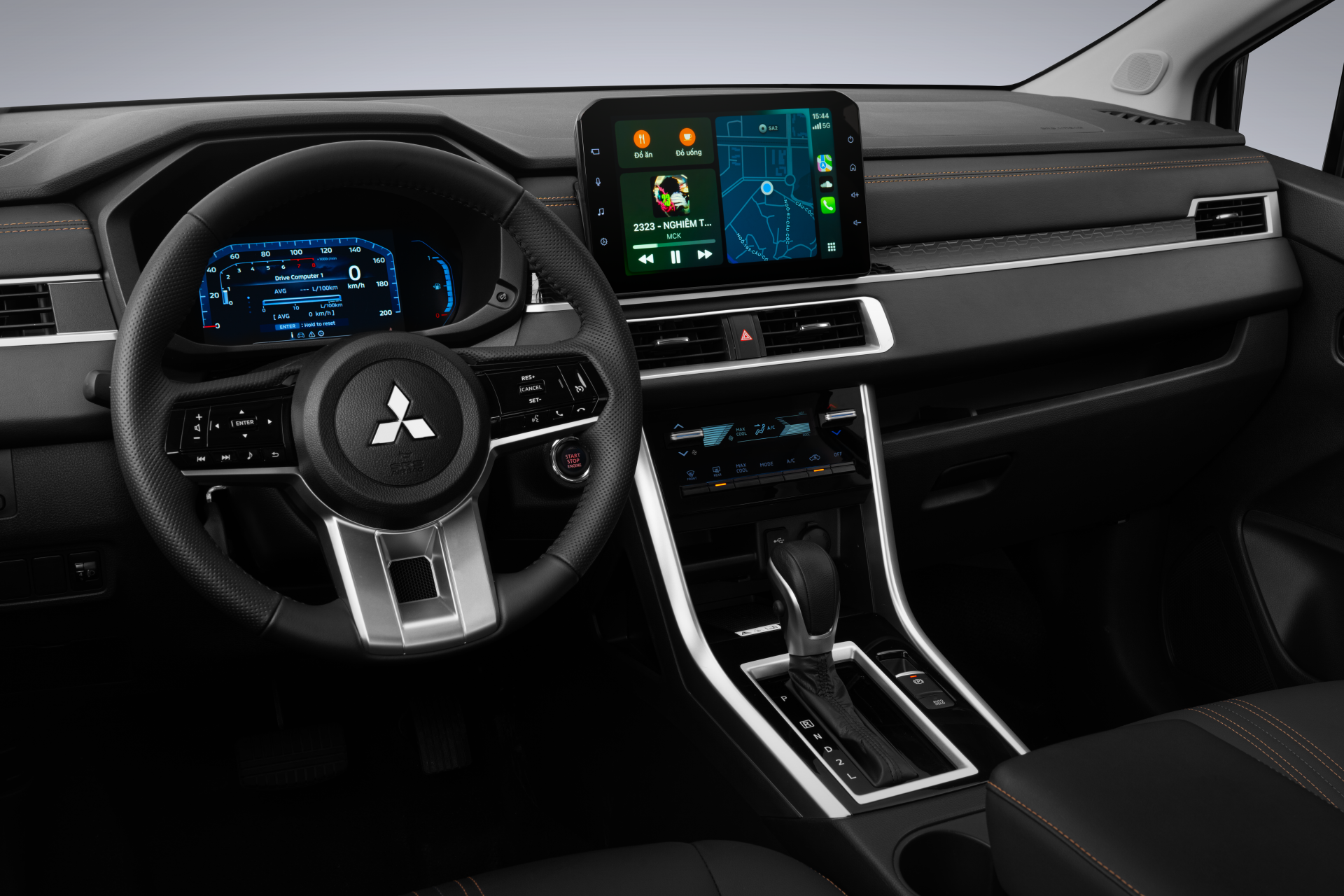 Bên trong Mitsubishi Xpander Cross mới.