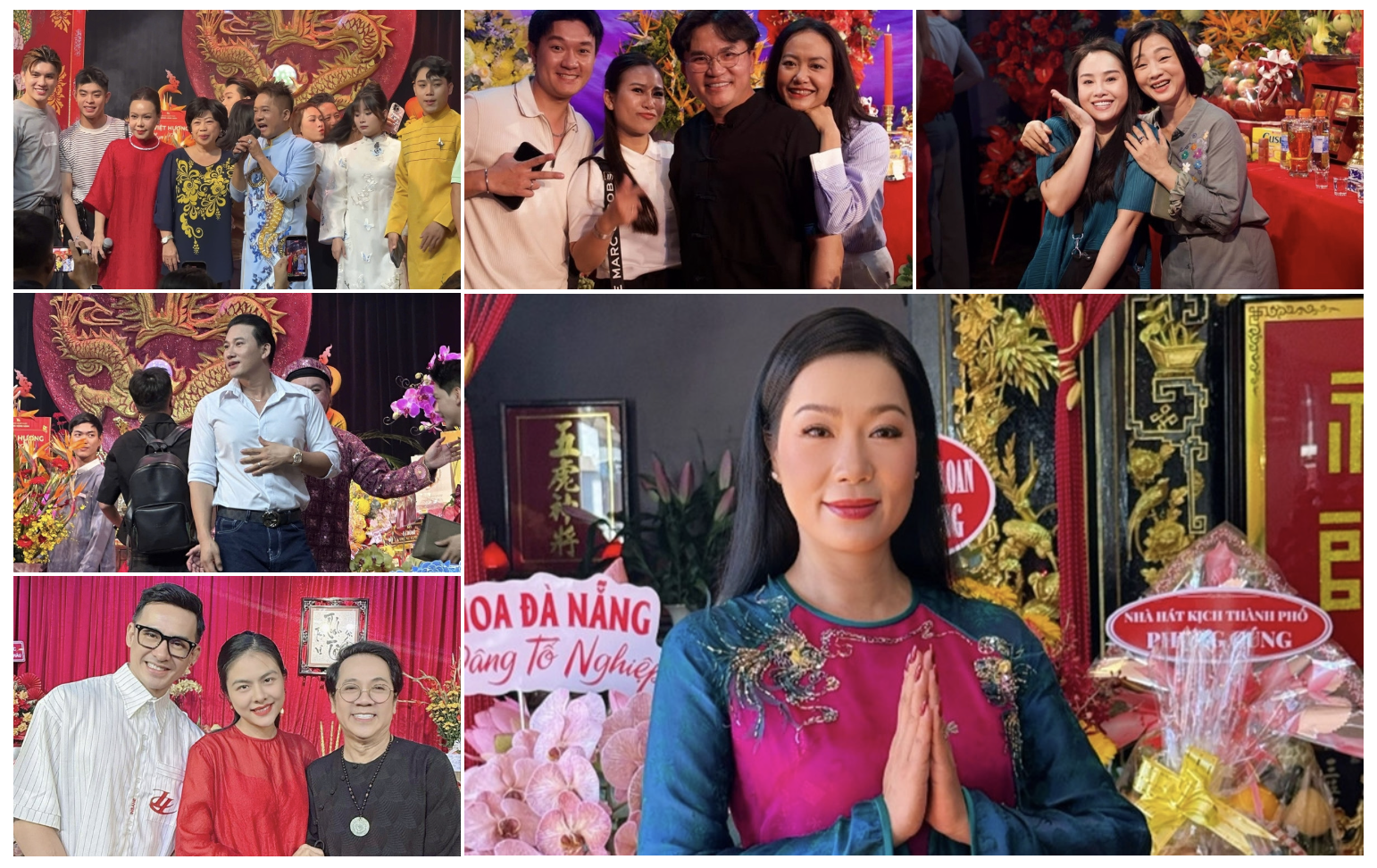 Các nghệ sĩ dâng hương giỗ Tổ ở TPHCM.