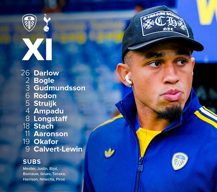 Trực tiếp bóng đá Leeds United - Tottenham: Xuất sắc bảo vệ thành quả (Hết giờ) - 1