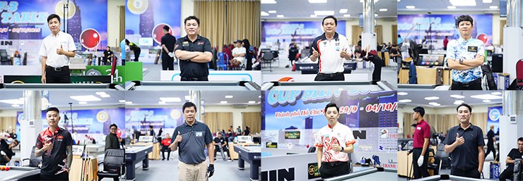 8 cơ thủ xuất sắc nhất nội dung pool 9 bi nam