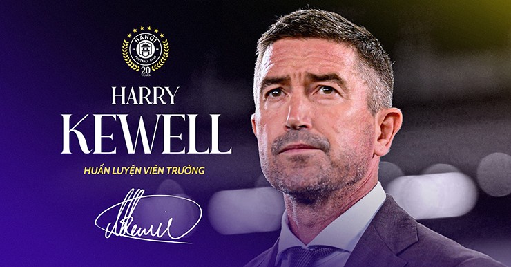 Hà Nội FC chính thức bổ nhiệm HLV Harry Kewell.