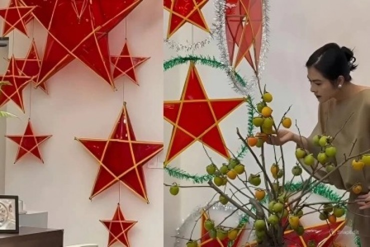 Vân Trang trang hoàng biệt thự 1.000 m2 đón Trung thu