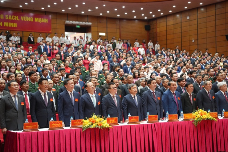 Các đại biểu Trung ương, địa phương tham dự Đại hội đại biểu Đảng bộ tỉnh Quảng Trị